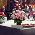 thumbnail image 1 of TUWABEII Regalos de San Valentín Simulación de tela de seda Flor de plástico Decoración de escena Regalos para mujeres, 1 of 6
