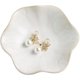 thumbnail image 1 of Jewelry Dish Tray, Ring Dish, Ceramic Trinket Tray, Key Bowl, Decorative Plate, for Friends Sisters Daughter Mother (Milky White), 1 of 5