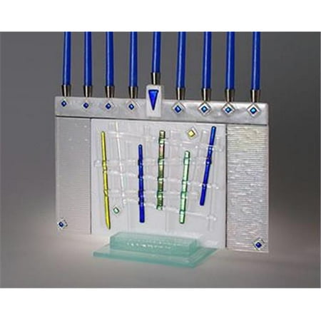 Judaica BS-GMEN-JM54 7'' x 11'' Lattice Menorah