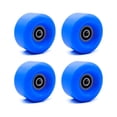 thumbnail image 2 of 4 Pcs Roues de Patin de Remplacement Accessoires Modifiés Apparence de Couleur Épaisse Patinage Sport Patins à Roues Alignées Roues avec Roulements Accessoire de Sport de Patinage Bleu, 2 of 9