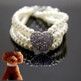 thumbnail image 6 of Adjustable Pearl Pet Collar Chain for Dogs and Cats Comfortable Secure Leash Accessory, 6 of 7