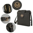 thumbnail image 3 of MKF Collection Women's Marietta M Signature Crossbody Handbag by Mia K. - Black, 3 of 7