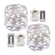 thumbnail image 1 of Luces Impermeables 100 Luces Led Luces De Navidad Luces De Cadena Led Luces De Decoración De Navidad Al Aire Libre/Interior 2 Uds Cadena Noticed HA027691-02, 1 of 7