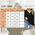 thumbnail image 4 of SHIBEVER Womens Sweatshirts Oversized Pullover Long Sleeve Tops Crewneck Trendy Color Block Casual Fall Outfits Clothing Loose Tunic Tops Size L, 4 of 6