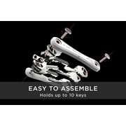 KeySmart Pro with Tile Smart Location Bottle Opener & Built in Flashlight