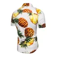 thumbnail image 1 of Camisa Piñas Outfit Slimfit Fiestas Msi Manga Corta, 1 of 2