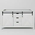 thumbnail image 5 of Lexora Home Marsyas 60" Vanity Cabinet in White, 5 of 10