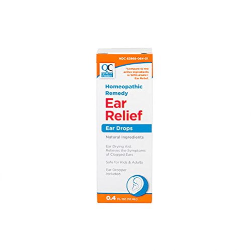 Quality Choice Homeopathic Remedy Relief Ear Drops 0.4oz Each - Walmart