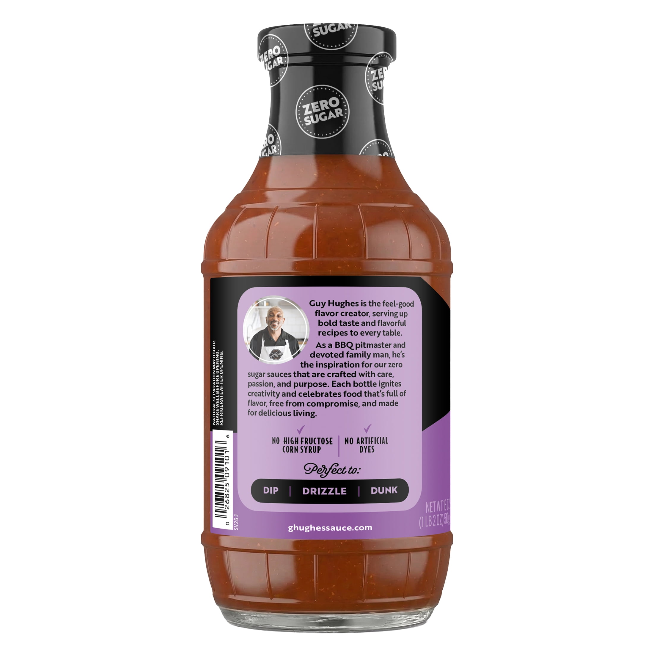 G Hughes Zero Sugar Polynesian Dipping Sauce, 18 oz