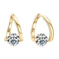 thumbnail image 1 of Light Luxury Earrings With Mosan Diamond Female Hypo-allergenic Lightweight Ornaments Gifts For Mom Wife Girlfriend, 1 of 4