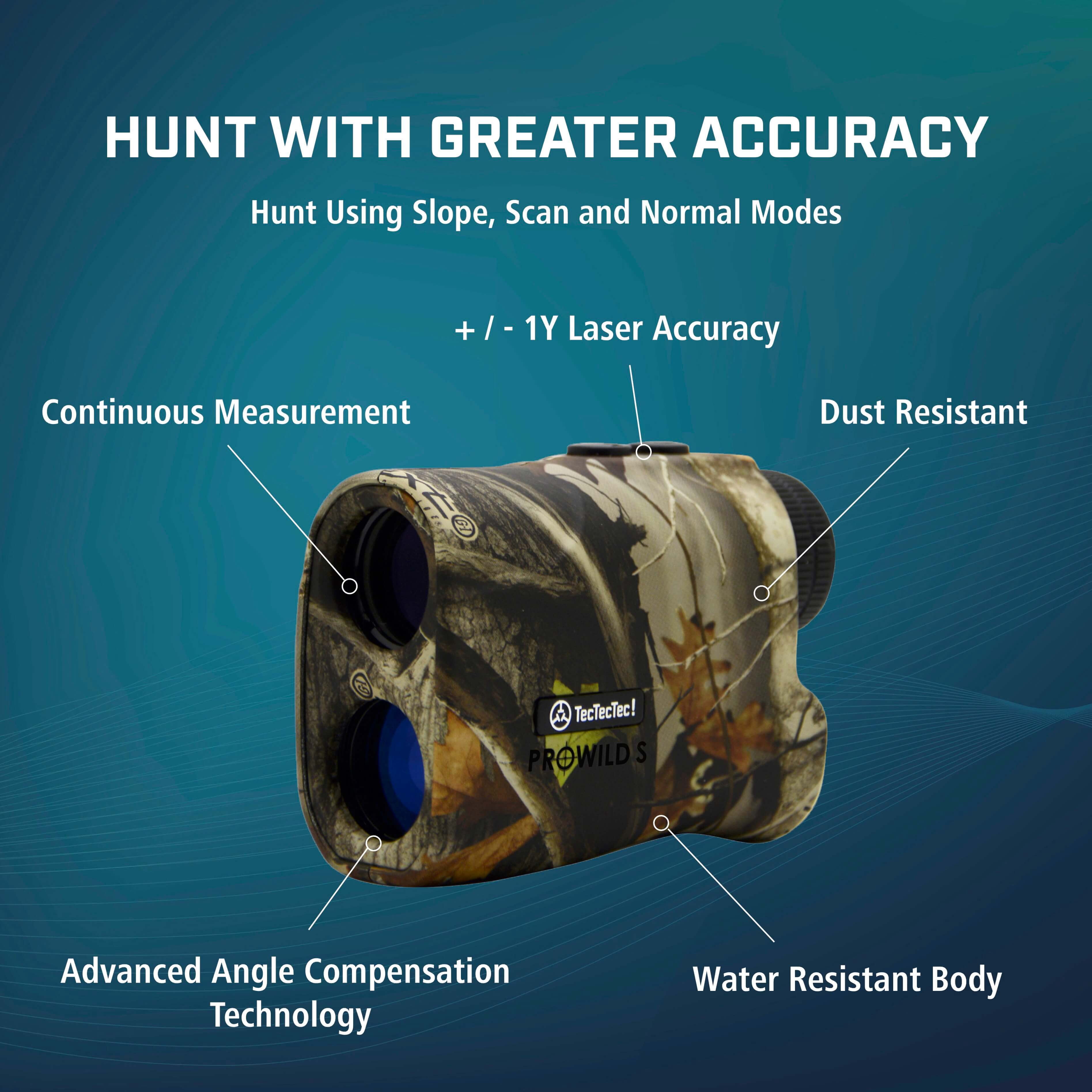 TecTecTec ProwildS Hunting Rangefinder