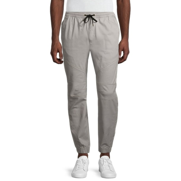 no boundaries men's twill jogger pants