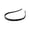 Black, variant on TIANZEN Versatile Headband Non Grip Hair For Workout Sports Yoga And Daily Styling Headband Strain