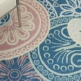 thumbnail image 6 of Nourison Jubilant Floral Blue 5'3" x 7'3" Area Rug, (5x7), 6 of 8