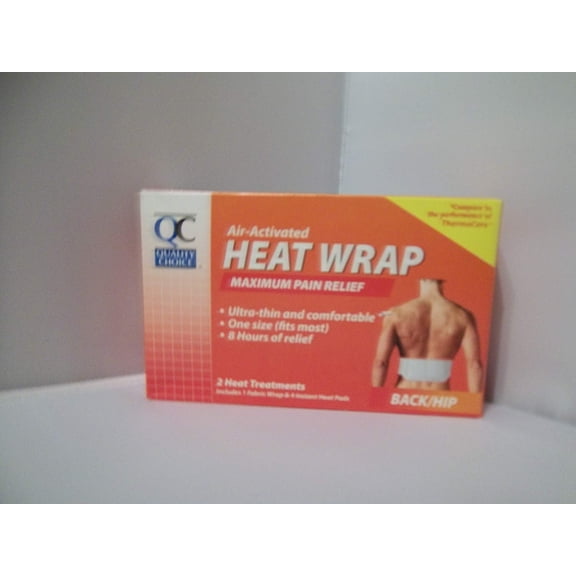 Theracare Heat Wrap Back, 2 Count
