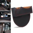 thumbnail image 3 of Relleno del espacio del asiento del coche Macarena Consola de cuero PU multifuncional Línea roja, 3 of 7