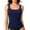 Navy Womens Bikini Sets Clearance, variant on OSFVNOXV Womens One-Piece Swimsuit Square Neck Tankini Wide Straps Bodysuit Quick Drying Summer Holiday Beachwear Swimwear