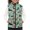 Cartoon Dachshund & Floral Pattern, variant on Kids Polar Fleece Vest Jacket Jamaican Color Block with Paint Splatter Pattern Soft Casual Kid Outerwear Vest for Fall Winter, Polyester Fabric Young Girls Kid Outerwear Vest