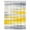 Gray Yellow, variant on Sage Green Gray Waterproof Fabric Shower Curtain,Neutral Abstract White Ombre Texture Waterproof Fabric Shower Curtain for Bathroom Curtains Bathtubs Hotel Shower Curtains with 12 Hooks Stall 48x72in