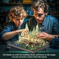 thumbnail image 5 of Magic Music Box Castle Building Blocks for Adults, Architecture House Building Set with spinning trains, Arena and Figures, Display Model Gift Idea for Boys, Girls and Kids Ages 14+, 1988Pcs, 5 of 5