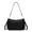 Black, variant on Wrangler Women Studded Hobo Crossbody Purse Western Suede Shoulder Bag with Adjustable Detachable Strap, Black