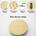 thumbnail image 4 of 10 Inch Bathroom Rain Shower System Set Wall Mount, Rainfall Shower Head with Handheld, 4 of 9