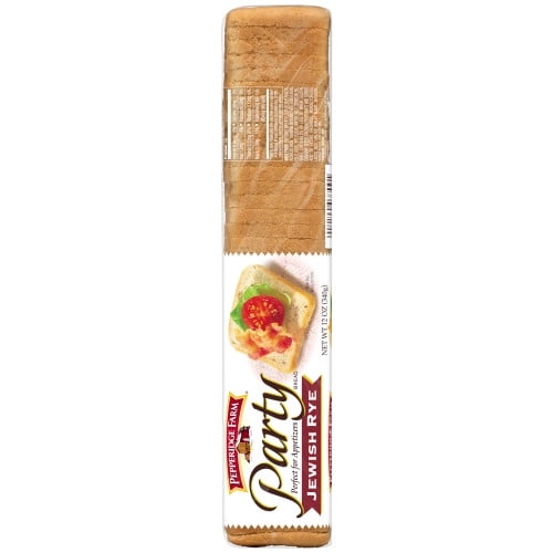 Pepperidge Farm Party Bread Jewish Rye Bread 12 Oz Bag Walmart Com Walmart Com