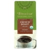 Teeccino Organic Chicory Herbal Coffee Alternative Caffeine Free French Dark Roast 11 oz Pack of 4