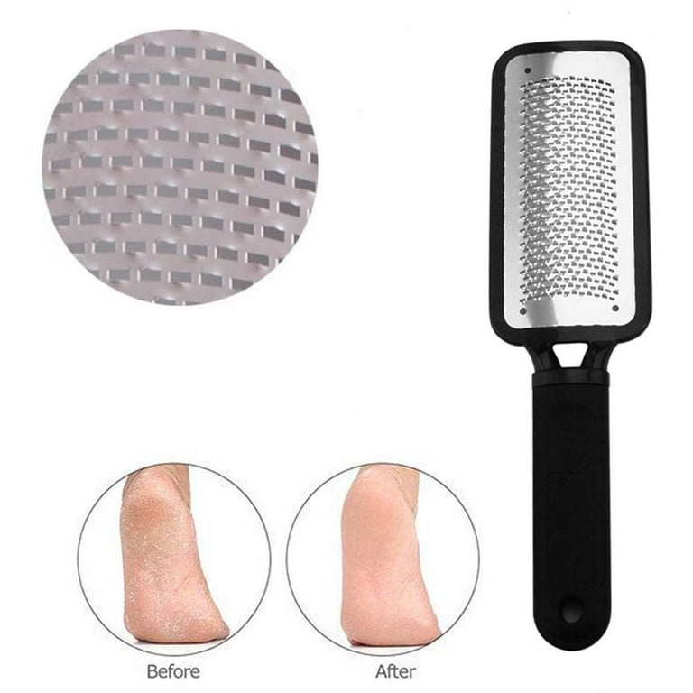 Premium Foot File 2-in-1 Callus Remover for Feet with Dead Skin Storag –