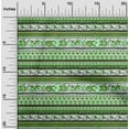 thumbnail image 2 of oneOone Cotton Jersey Light Green Fabric Asian Floral With Geometric Sewing Craft Projects Fabric Prints By Yard 58 Inch Wide, 2 of 4