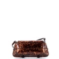 thumbnail image 3 of Pre-Owned Voyou Shoulder Flap Bag Printed Patent By Rebag, 3 of 6
