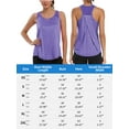 thumbnail image 7 of TRYSIL Womens Workout Tank Tops Racerback Mesh Sleeveless Athletic Yoga Running Gym Shirts, 7 of 7