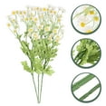 thumbnail image 6 of Monyance Home Decor 3Pcs Artificial Chamomile Bouquet for Mother's Day Gift(20.87X0.98X0.98Inches), 6 of 10