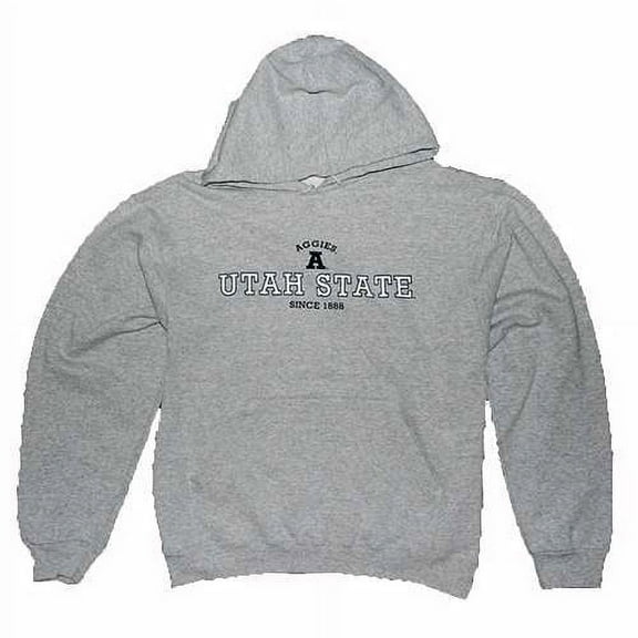 Utah State Aggies Hooded Sweatshirt - Heather