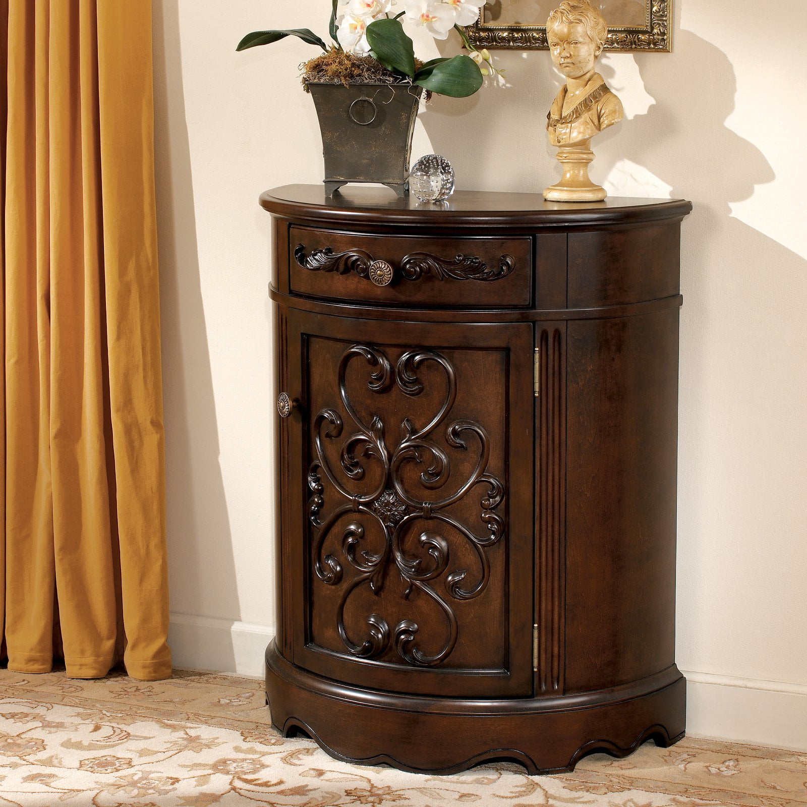 Signature Design by Ashley Norcastle Accent Cabinet - Walmart.com