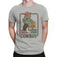thumbnail image 2 of Yee Haw Cat Cowboy Graphic Men's T-shirt, 2 of 3