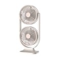 thumbnail image 2 of Dyegold Double Head Two-Way Desktop Fan 14 Inch with 3 Speeds High Airflow Portable for Home Office Camping Bedroom Quiet Operation, 2 of 6