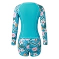 thumbnail image 4 of Kcodviy Femmes 2 Pcs Long T-Shirt de Protection de Natation pour Hommes Manche Maillot Dermoprotecteur avec Garde de Natation Soutien-Gorge Intégré Maillots de Bain Manche Courte Garde Hommes Upf 50+ T-Shirt de Natation Guards pour avec Bas Culottes Garçonnes, 4 of 7
