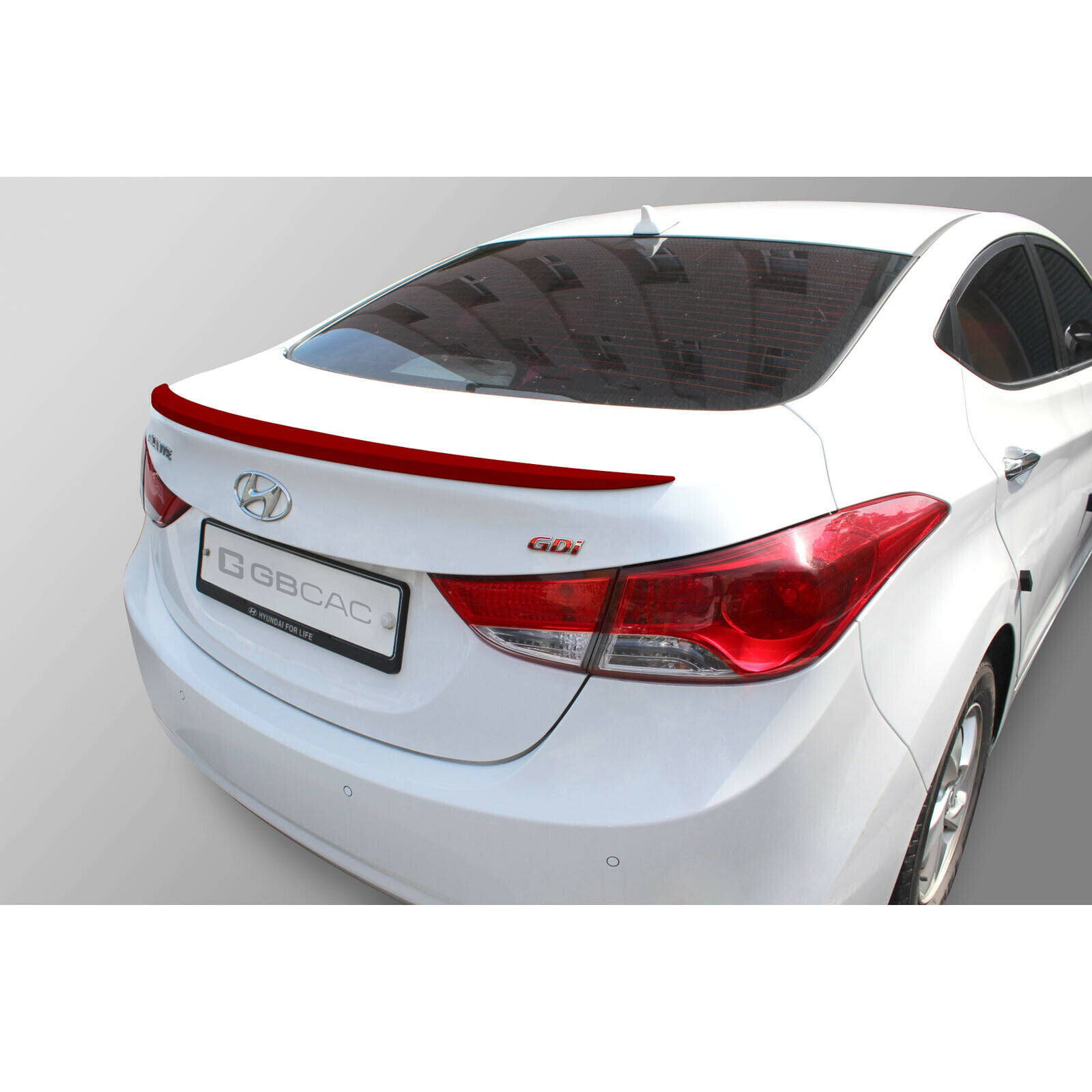 Carbon Fiber Spoiler Special Paint Rear Wing For Hyundai Elantra 2016-2017