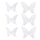 thumbnail image 1 of 6 X Pintura de material acero Inoxidable Mariposa Para La Decoración De La Etiqueta (púrpura) Soledad Etiqueta de la pared del hueco de la mariposa, 1 of 10