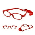 thumbnail image 5 of Gafas para niños y niñas, montura de gafas ópticas con correa, tamaño 49-16,6-8 años sin tornillo, gafas flexibles de una pieza para niños con cordón, 5 of 5