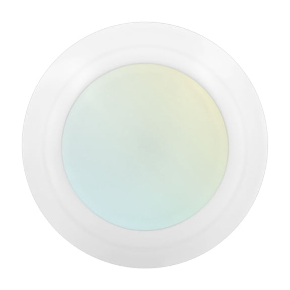 Luxrite 4" LED Disk Lights Dimmable Flush Mount 5CCT 11W 800LM Damp Rated