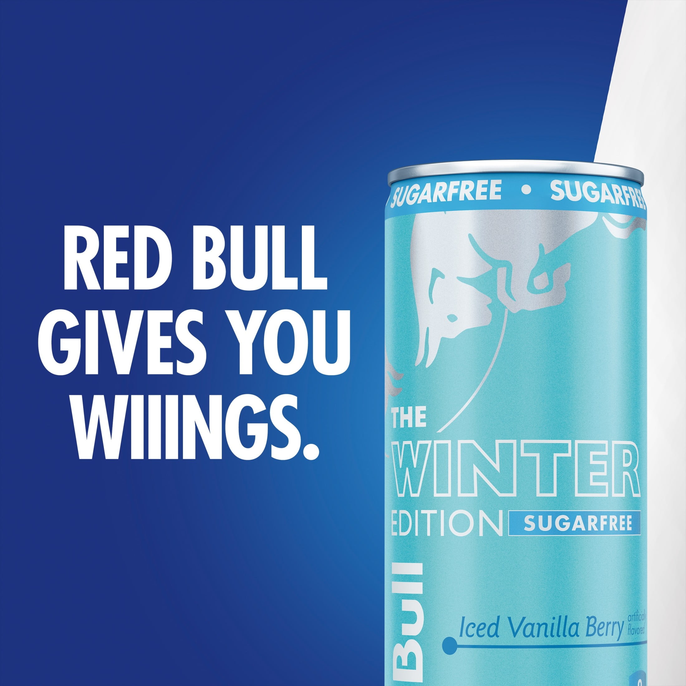 Red Bull Winter Edition Sugarfree Energy Drink, Iced Vanilla Red Bull Winter Edition Sugarfree Energy Drink, Iced Vanilla