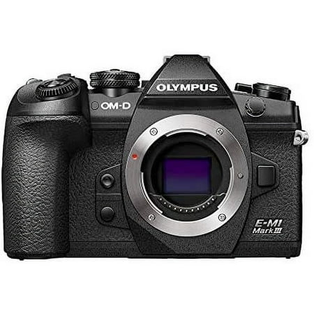 Olympus OM-D E-M1 Mark III - Digital camera - mirrorless - 20.4 MP - Four Thirds - 4K / 24 fps - body only - Wi-Fi, Bluetooth - black