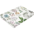 thumbnail image 5 of Herb Floral Blanket, Ultra Soft Funny Herb Floral Throw Blanket Gifts for Women Men Adults, Warm Cozy Plush Fleece Flannel Blankets 60"x50" for Couch Bedding, 5 of 7