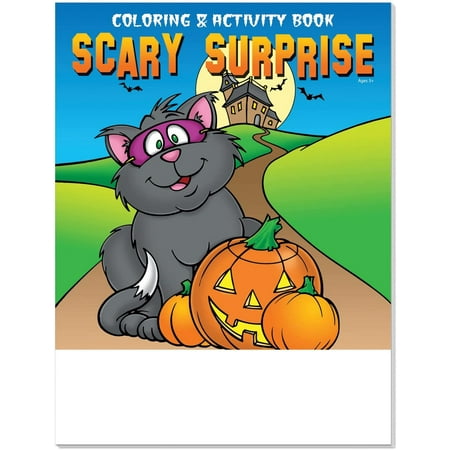 25 Pack - Scary Surprise Kid s Coloring & Activity Books