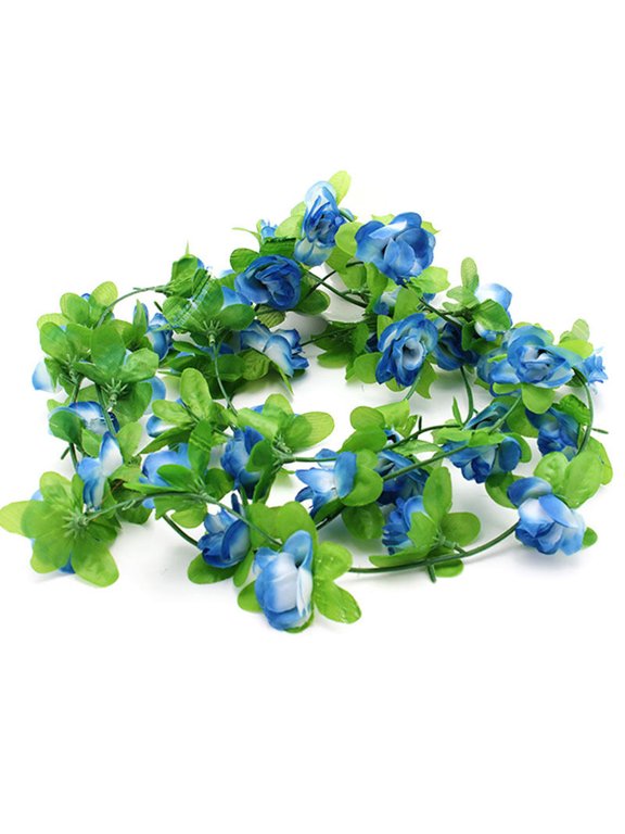 Garden Home Wedding Party Decor Fake Flower Garland Artificial Rose Blossom Vine