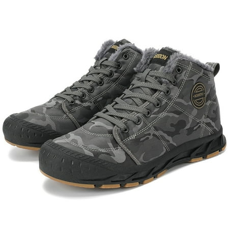

Outdoor Casual Cotton Snow Boots High Top Comfortable Hiking Shoes