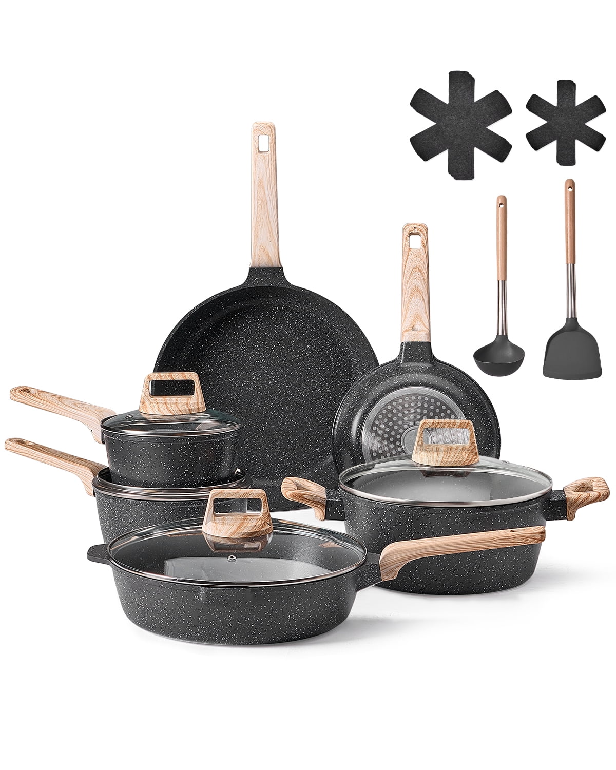 Ninja 14-Piece NeverStick Premium Ceramic Nonstick Cookware Set