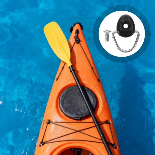 unbranded 6Ud Accesorios Kayak Kit De Tornillos Y En D Negros Para Montaje Y Fijación Segura
